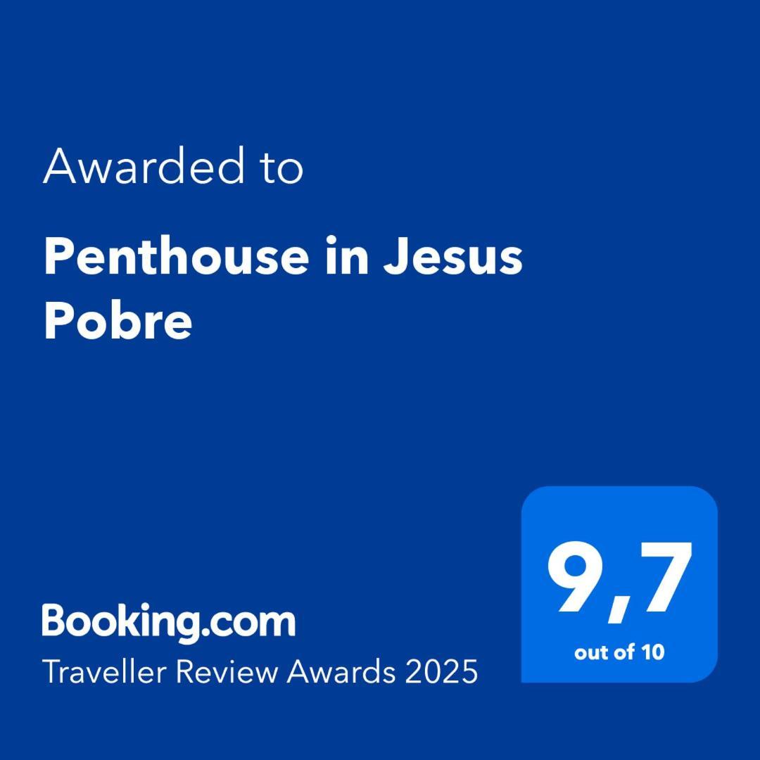 Penthouse In Jesus Pobre Apartment Exterior foto